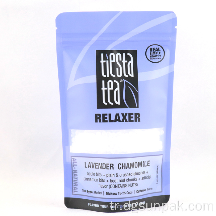 Gıda için Zip Lock Standup Torbalar